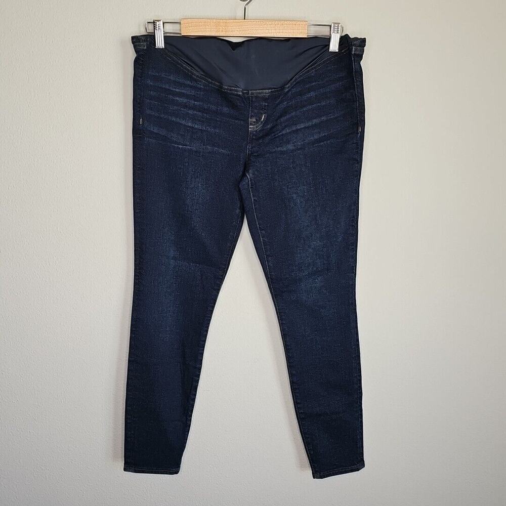 Madewell Women's Blue Denim Maternity‎ Skinny Jeans Size 29